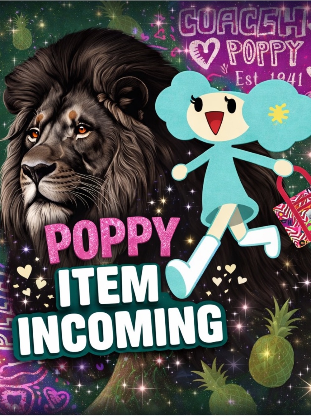 Metallic Silver Poppy